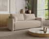 Modern Beige Sofa mit Bettkasten BASIC