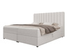 Boxspringbett mit Zwei Bettkästen 160x200 weiß MEL
