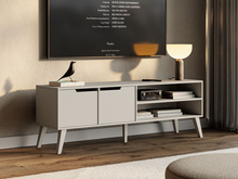 TV-Schrank mit zwei Türen 160 cashmere MONIS