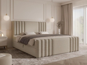 Beige \ 140 \ mit Topper