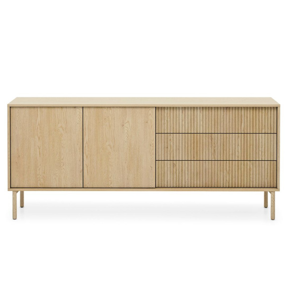 Klassisch Kommode 153cm breit Eiche 