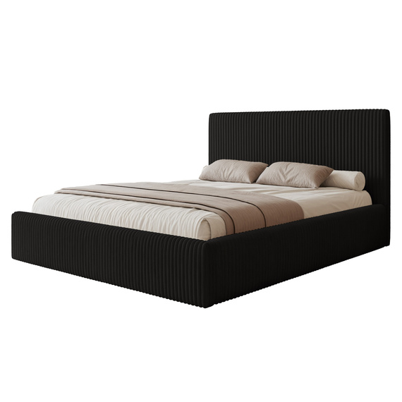 Komfortbett Zeitlos ASTA 200x200 Schwarz