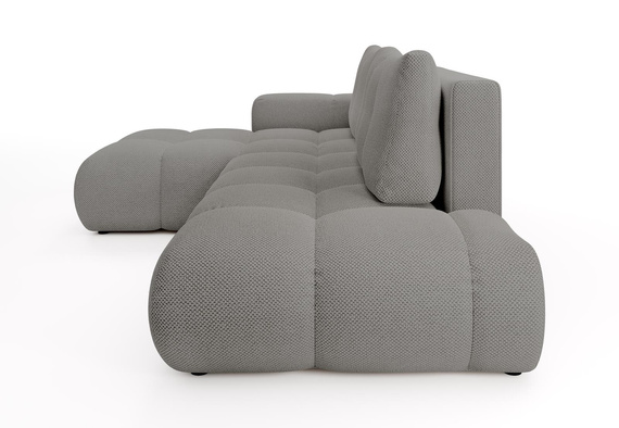  L-form Ecke links oder rechts MOSSA GRAU