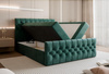 Luxuriöses Boxspringbett Grün 200x200 MIAMI 