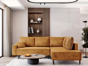 Ottomane Rechts \ Gelb