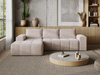 Komfortable Eckcouch Beige SENZA