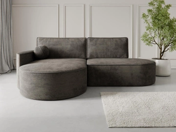 Ottomane Links \ cord \ Graphit