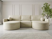 Stilvolles Ecksofa U Form OLIO Creme