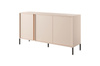 Sideboard dreitürig led NINA Beige