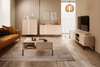 Sideboard dreitürig led NINA Beige