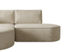 Exklusives Ecksofa L Graphit MORENO