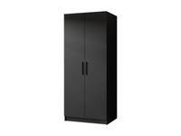 Geräumige Garderobe für Büro POLA Schwarz