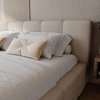 Polsterbett Designbett LARAS 180x200 Beige