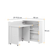 Schreibtisch Work Concept , Klappbarer Schreibtisch,multifunktionales Sideboard