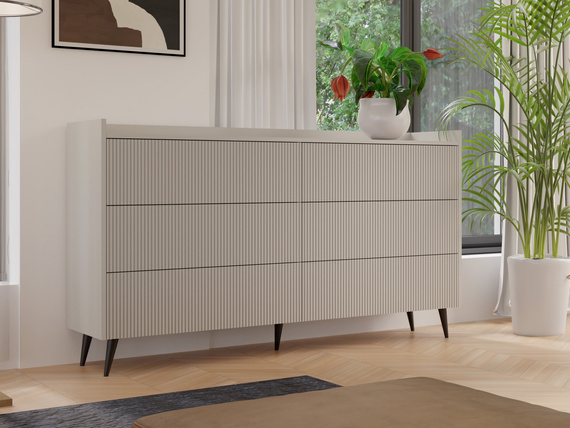 Funktionale Kommode mit Schubladen MODE Kaschmir