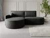 Ottomane Links \ Velvet \ Graphit