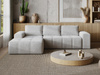 Elegantes Sofa für Wohnzimmer Grau SENZA