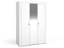 Garderobe mit 3 Türen und Spiegel TRENDS,  Fronten gefräst