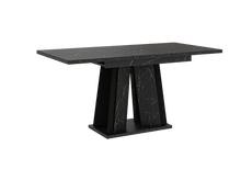 Esstisch Ausziehbar ANDZIAS 2 Schwarz Marble