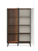 Vitrine mit Lamellen VIVIN 