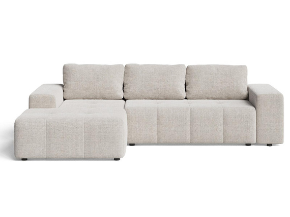 Komfortable Eckcouch Beige
