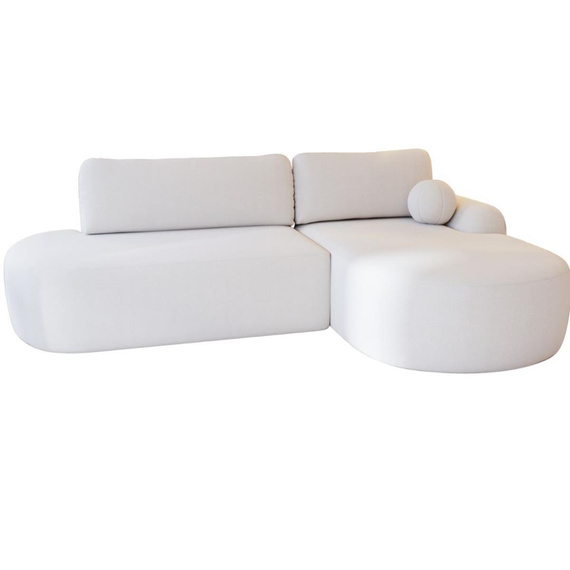 Ecksofa Luxus OLIO Weiß 