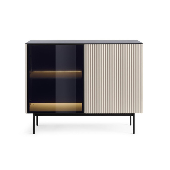 Moderne schmale Kommode Kaschmir 107 cm OMBIS