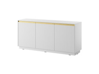 Kommode elegant GLAM Breite: 153,4 cm Weiß