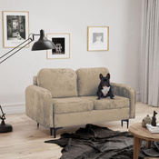 Schlafsofa klein 157 cm breit BELLA Beige