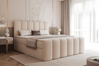 Boxspringbett BUBBLE Bequem 180x200 Beige