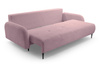 Sofa cord mit Bettkasten CLOUD Rosa
