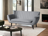 Modern Sofa mit hohen Beinen TULIO GRAU