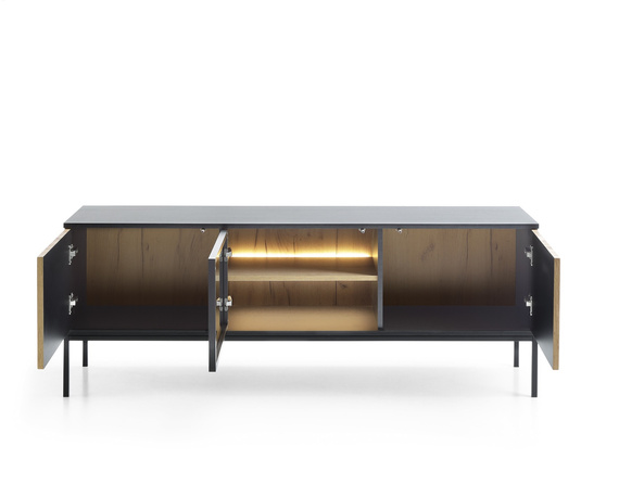 TV Tisch mit LED- Beleuchtung LINO 