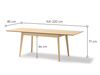Esstisch Rechteckiger Eiche hell