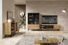 TV-Schrank mit 2 Schubladen Eiche SLOW