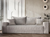 Modern cordstoff Schlafsofa grau CORDI