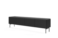 Elegante TV-Kommode LOUISS Schwarz
