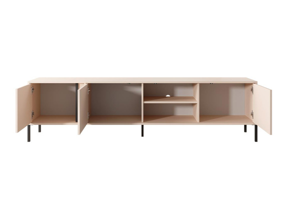 TV-Schrank dreitürig mit LED-Beleuchtung NINA