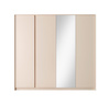 Kleiderschrank Geräumiger für Schlafzimmer NINA Beige