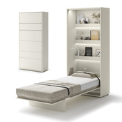 Schrankbett Vertical BED CONCEPT 90x200 Kaschmir