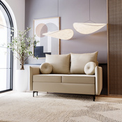 Schlafsofa klein 145 cm breite LEO Beige