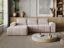 Komfortable Eckcouch Beige