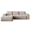 Komfortable Eckcouch Beige SENZA