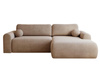 Design Ecksofa in modernem stil velvet beige rechts AURA