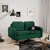 Schlafsofa klein 157 cm breit BELLA Grün