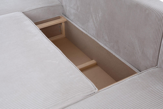 Ecksofa L-form MALAG Gelb