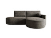 Designer Couch L Graphit MORENO 