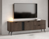 TV Lowboard MetallFuße Eiche dunin SHELLY