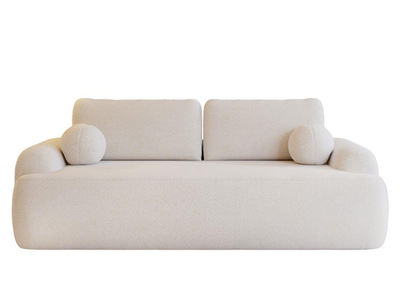 Schlafsofa designer Bouclé Weiß TEDI
