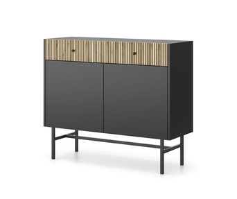 Eiche artisan + schwarz